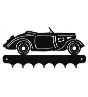 Accroche-clés, décor en métal, Peugeot 301 Cabriolet