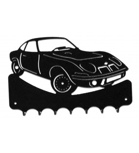 Accroche-clés, décor en métal, Opel GT 900