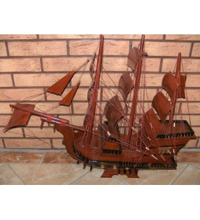 Santa Maria, maquette bateau en bois, déco pour collectionneurs