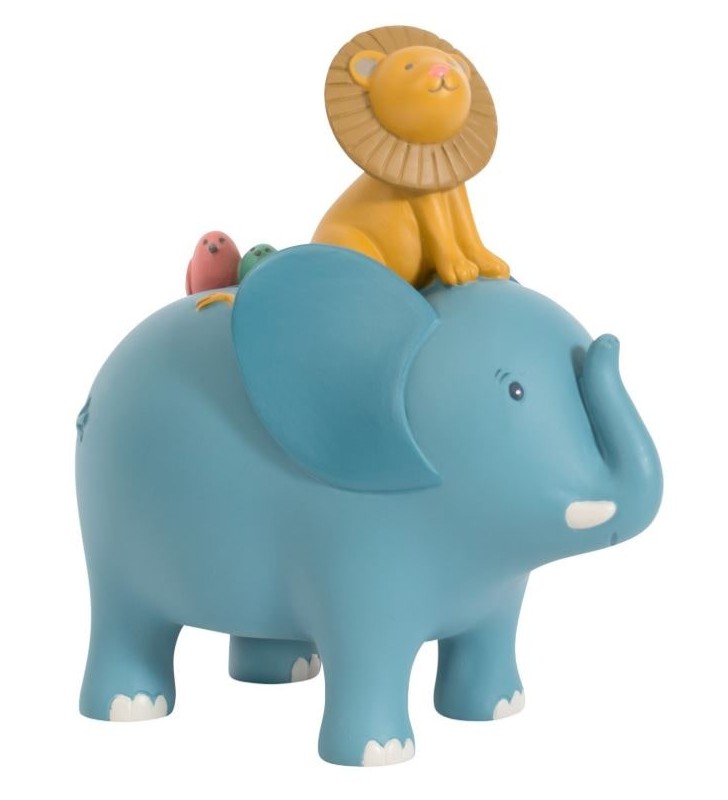 Logbuch-Verlag Petite tirelire éléphant en céramique bleue - Cadeau de  naissance, baptême, anniversaire d'enfant - 12 cm : : Cuisine et  Maison