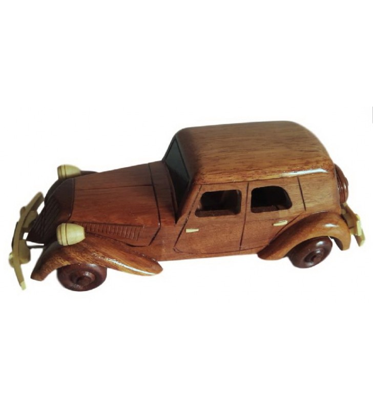 Maquette de voiture Jeep - Maquette de voiture ancienne - Aspect robuste -  Décoration