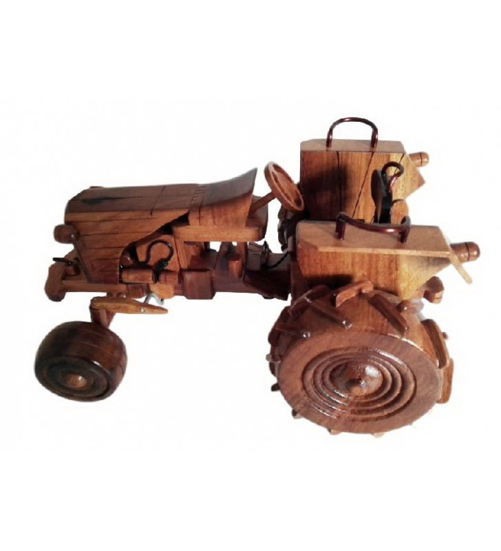 Reproduction en bois, modèle Tracteur