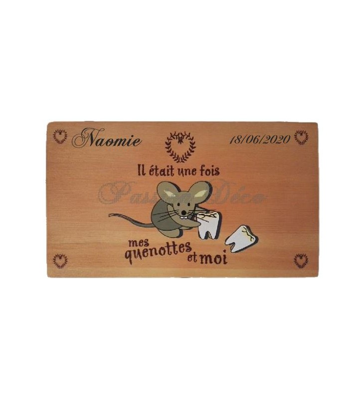 Coffret personnalisé pour un cadeau de naissance original