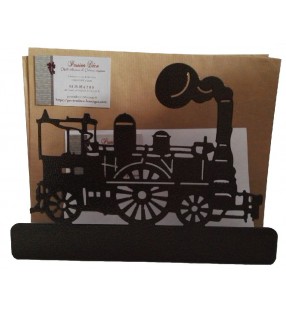 Porte-lettres original, décor Locomotive à vapeur