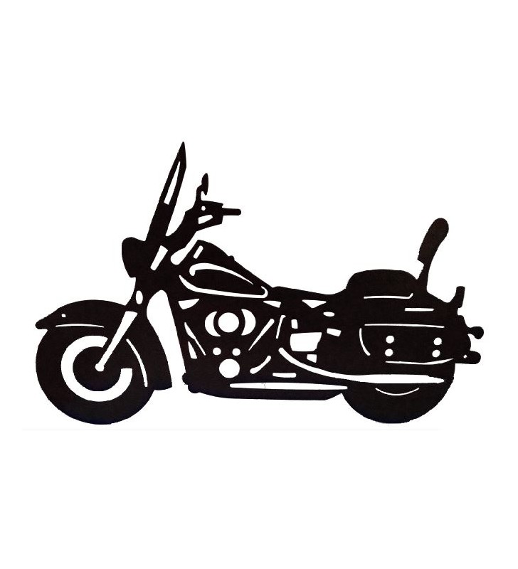 Enseigne en métal, moto Harley, pour décoration intérieure et extérieure