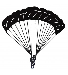 Enseigne en métal, modèle Parachutiste, pour décoration intérieure et extérieure